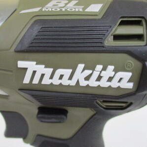 makita 18V 充電インパクトドライバ TD173DRGXO オリーブ 6.0Ah セット品 バッテリ2個・充電器付 未使用保管品 激安1円スタートの画像4