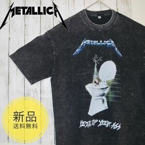 【即日発送】METALLICAメタリカ Tシャツヴィンテージブリーチ加工 XL