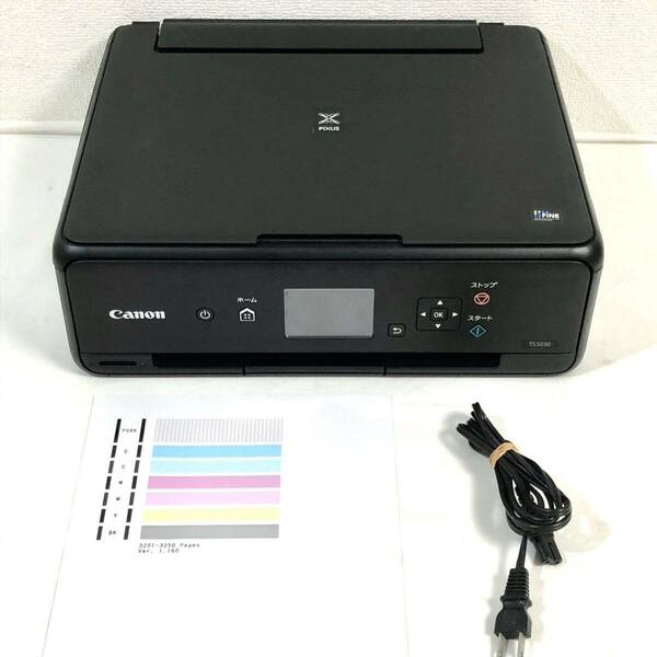 CANON PIXUS TS5030 BK 総印刷枚数3250枚以下インクジェットプリンタ キャノン 複合機 ②