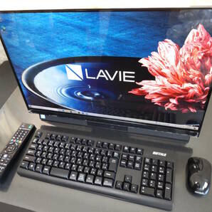 ★第8世代Core i7/超高速 M.2 SSD 1TB＋HDD 3TB/大容量メモリ16GB★23.8型 LAVIE Desk All-in-one DA770/MAB #244aの画像1