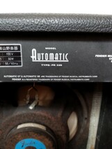 ♪激レア！Fender automatic SE PR329 フェンダー コンボアンプ 山野楽器正規物 12インチスピーカー プリセット機能_画像4