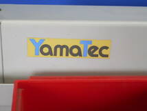 YamaTec ヤマテック 山金工業 6列5段 可動式パーツハンガー キャビネット 工具 小物 収納 ラック ワゴン キャスター・カバー付き 整理 分別_画像3