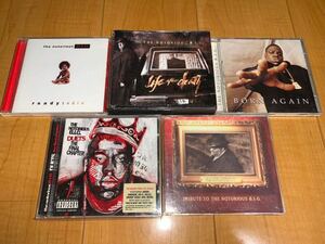 【中古CD】The Notorious B.I.G. 関連5作品セット / Ready To Die / Life After Death / Born Again / Duets: The Final Chapter / Tribute