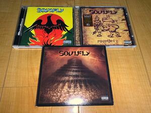 【輸入盤CD】Soulfly アルバム3作品セット / ソウルフライ / Primitive / Prophecy / Conquer
