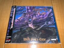 【レア国内盤帯付きCD】Above The Law / アバヴ・ザ・ロウ / Uncle Sam's Curse / アンクル・サムズ・カース / G-RAP_画像1