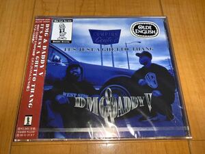 【レア国内盤未開封CD】DMG & Daddy V / ディー・エム・ジー & ダディー・ビィー / It's Just A Ghetto Thang / G-RAP