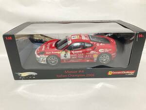 1/18 Hotwheels ELITE Ferrari F430 CHALLENGE MOTOR #4 ITALIAN CHAMPION 2006' 同梱不可　