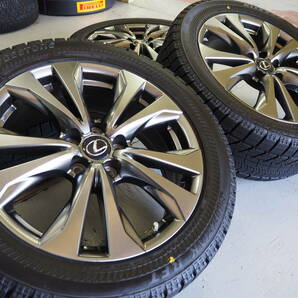 美品 レクサス UX Fスポーツ純正 18inch 7.0J 5H114.3+45 ブリザック RFT 225/50R18 空気圧センサー付きの画像5