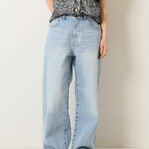 Spick and Span 5 1/2 LOOSE-STRAIGHT DENIM/34