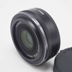 ■極上品■ Nikon ニコン 単焦点レンズ 1 NIKKOR 10mm f/2.8 ブラック ニコンCXフォーマット専用