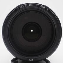 ■極上品■ SONY ソニー 70-400mm F4-5.6 G SSM II Aマウント用レンズ SAL70400G2 ケース付き_画像6