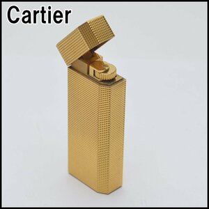 訳有 カルティエ ガスライター 五角形 ゴールド全長約7cm×約2.5cm×約1.2cm 箱付き Cartier