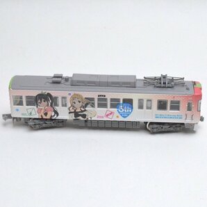 外観美品 トミーテック Nゲージ 京阪電車大津線 700形 2次車 けいおん！5th Anniversary ラッピング2両入り 車両 TOMYTECの画像2