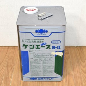 新品 日本ペイント ケンエースG-Ⅱ 16kg 防カビ型 アクリル樹脂系非水分散形塗料 ペイント ニッペン NIPPON PAINTの画像2