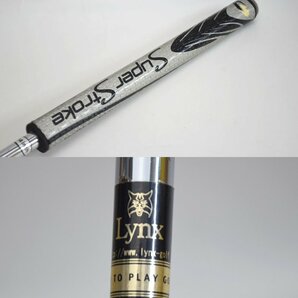 Lynx パター マスターモデル SUS303 1st RUN Limited Edition No.0023 全長約89cm ヘッドカバー付属 リンクス MASTER MODELの画像6