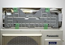 良品 Panasonic Eolia ルームエアコン CS-X403D2 約11～17畳用 2023年 室外機 CU-X403D2 4.0kw 200V リモコン付属 エオリア パナソニック_画像4