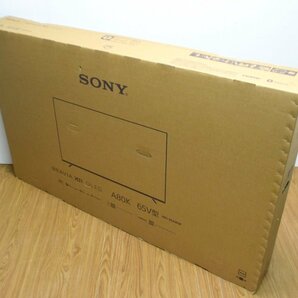 未使用 SONY ブラビア 4K有機ELテレビ XRJ-65A80K 65V型 画素数3840×2160 4Kチューナー内蔵 認知特性プロセッサーXR BRAVIA ソニーの画像3