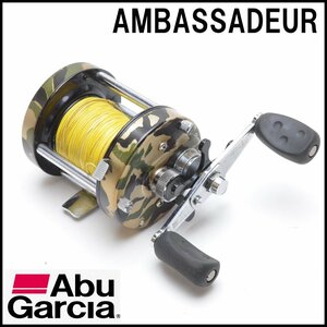 外観良品 アブガルシア アンバサダー カモ ベイトリール 型番不明 ABU Garcia