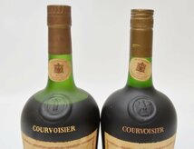 未開栓 2本セット クルボアジェ ナポレオン 700ml ブランデー コニャック COURVOISIER NAPOLEON COGNAC_画像2