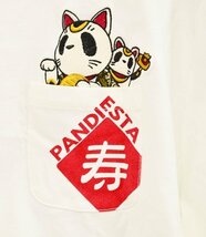 新品 タグ付き PANDIESTA JAPAN 開運 招き熊猫ロングTシャツパンダさん 刺繍 熊猫 544202 XXLサイズ パンディエスタジャパン_画像4