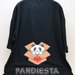 新品 タグ付き PANDIESTA JAPAN ビッグ 半袖Ｔシャツ パンダさん 宇宙 刺繍 熊猫 554108 XLサイズ パンディエスタジャパンの画像3