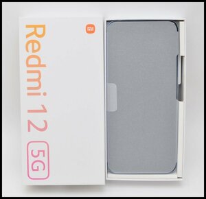  не использовался товар au Xiaomi Redmi 12 5G XIG03 Sky голубой суждение 0 автомобиль omi