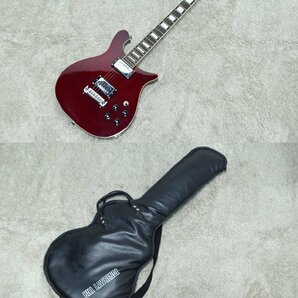 ビル ローレンス エレキギター 全長約93cm 弦高6弦約2.5mm 1弦約1.5mm フレット数22 ソフトケース付属 Bill Lawrenceの画像7