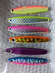 ダイワ DAIWA ソルティガ スピードジグ 中古 6本い 青物 サワラ 根魚 タチウオ ジギング