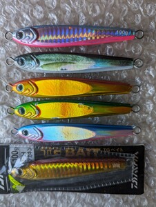 ダイワ DAIWA ソルティガ TGベイト タングステン ジグ 未開封 未使用 中古 6本 青物 カツオ サワラ 根魚 タチウオ マグロ タイジギング