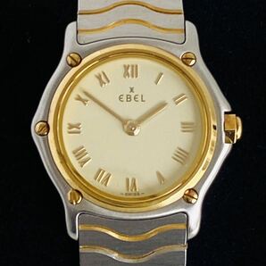 EBEL エベル Lady’s レディース watch 時計 quartz QZ クォーツ YG SS イエローゴールド 金 稼働中の画像1