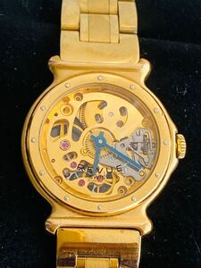 Revue thommen レビュー トーメン Lady’s レディース watch 腕時計 mechanical 手巻 スケルトン 稼働中