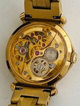 Revue thommen レビュー トーメン Lady’s レディース watch 腕時計 mechanical 手巻 スケルトン 稼働中_画像7