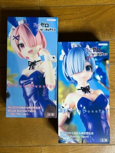 Re:ゼロから始める異世界生活 BiCute Bunnies「ラム・レム」ブルーカラーver. フィギュア 2 種セット（未開封品）②