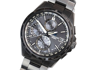 【美品】 CASIO OCEANUS カシオ オシアナス クラシックライン メンズ ソーラー 腕時計 OCW-T2600JB-1AJF　(6274)
