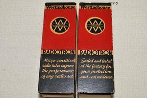 新品未使用未開封 42 westinghouse radiotron 2本セット