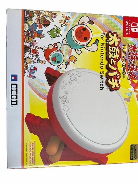 太鼓の達人専用コントローラー 太鼓とバチ for Nintendo Switch NSW-079