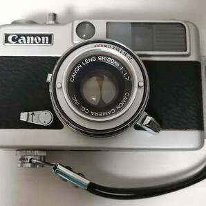 Canon キヤノン demi EE17 コンパクトフィルムカメラ CANON LENS SH 30㎜ 1:1.7 空シャッターOK 内部OKの画像1