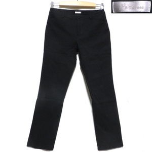 B3 B-THREE Be s Lee stretch pants slacks slim black 40 XL rank beautiful goods 