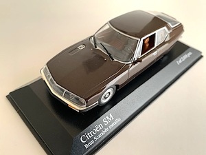 ★ MINICHAMPS ミニチャンプス 1/43 ★シトロエンSM1970 ★ブラウンメタリック ★限定品 ★美品