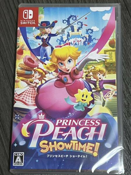 【新品未開封】プリンセスピーチ Showtime! Nintendo Switch 任天堂 スイッチ マリオ ニンテンドー