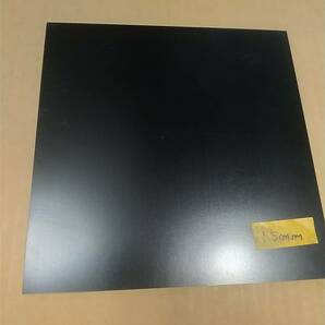 黒 FRPプレート 板（200x200x1.5mm) 130ｇ位  ガラスエポキシの画像1
