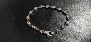 クロムハーツ silver925 FOTIタイニーブレス ブレスレット フォティ デルフィーノ シルバー925 Chrome Hearts