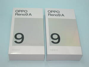 新品未開封品　OPPO Reno9Aムーンホワイト本体 SIMフリー　 Ymobile版 残債なし