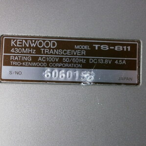 ★KENWOOD TS-811 430MHz オールモード無線機★の画像6