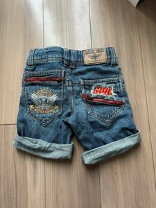 ジーンズ デニム デニムパンツ キッズ ハーフパンツ JEANS パンツ デニムハーフパンツ 