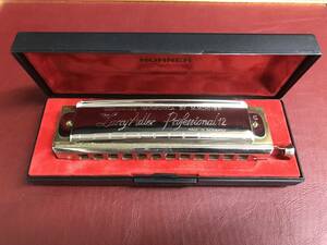 2* present condition delivery *HOHNER*Larry Adler* Professional 12* harmonica 