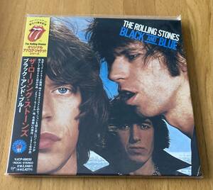 【未開封】ローリング・ストーンズ 【the Rolling Stones】black and blue 紙ジャケット limited edition papersleeve sealed 紙ジャケ CD 