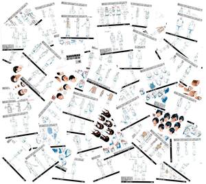 【画像データ商品】バクマン 設定資料 制作資料 【140枚】