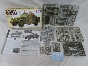 中古品●1/35ミリタリーミニチュアシリーズ NO.363　M3A1 スカウトカー　プラモデル　未組立　※タバコ臭あり●266A