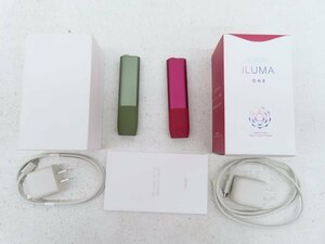 現状品●アイコス　イルマ　ワン　2個　セット　IQOS ILUMA ONE●413A-Z